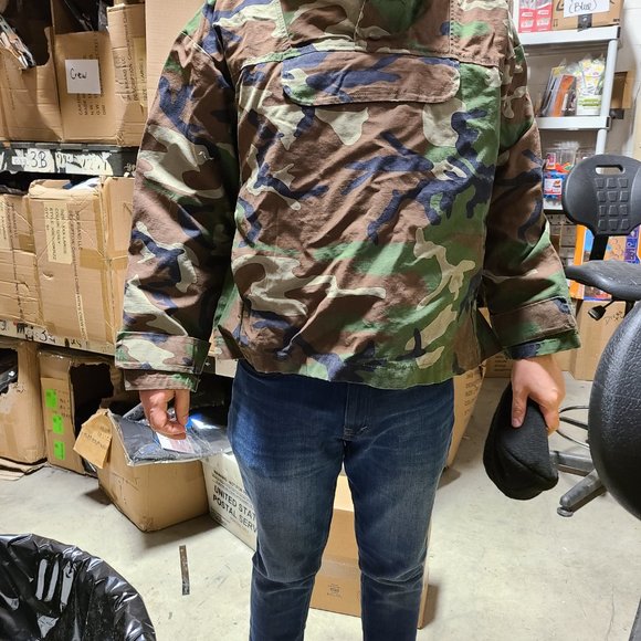 NWT Fear Of God FOG Oversized Camo Military Jacket Pullover - Picture 4 of 4